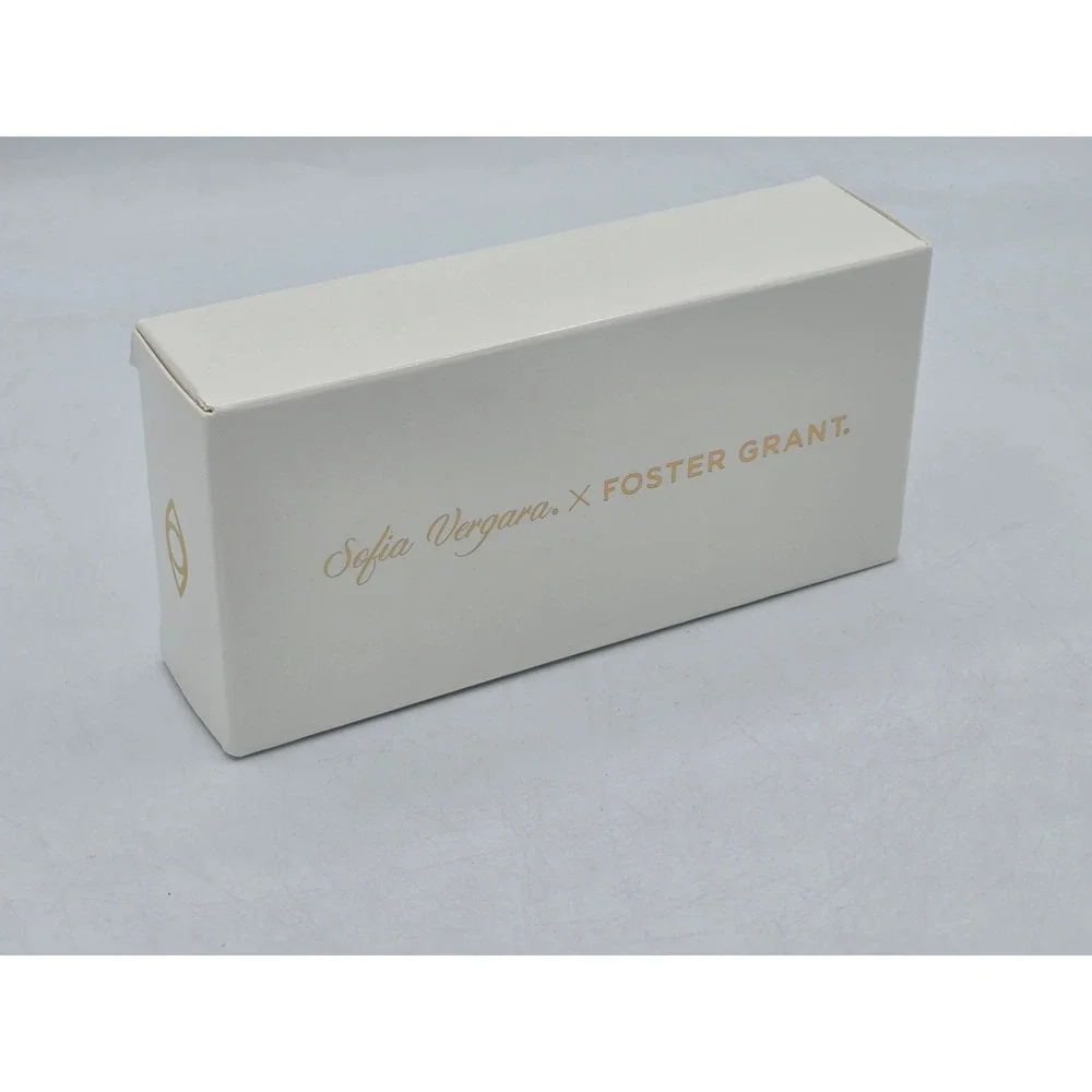 Sofia Vergara x Foster Grant Reading Glasses Women OS Beige Black Cat Eye - New